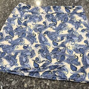 Blue Paisley Women's Skirt